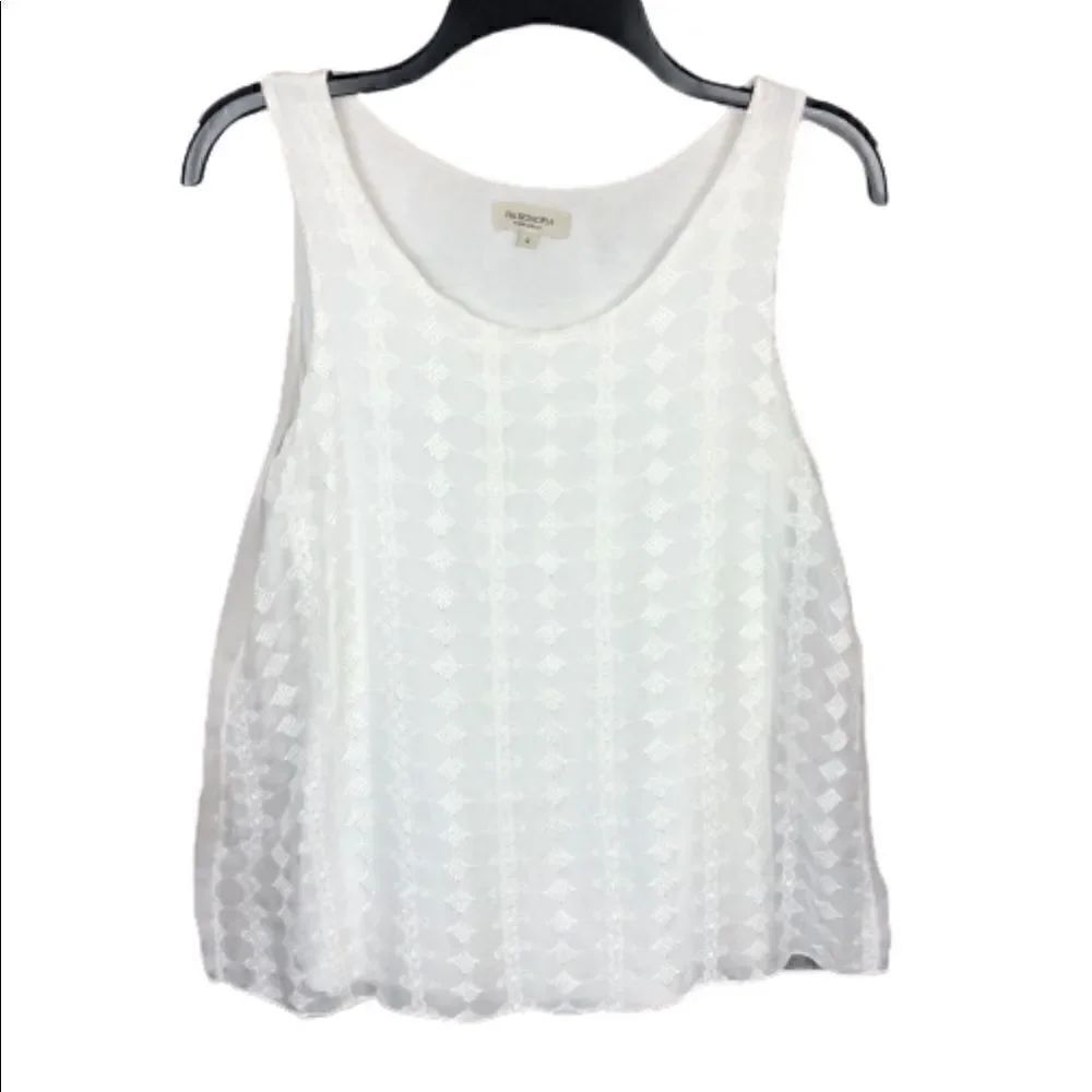 Via Signoria Blouse Lace Overlay Ivory Small
